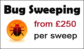 Bug Sweeping Cost in Banbury